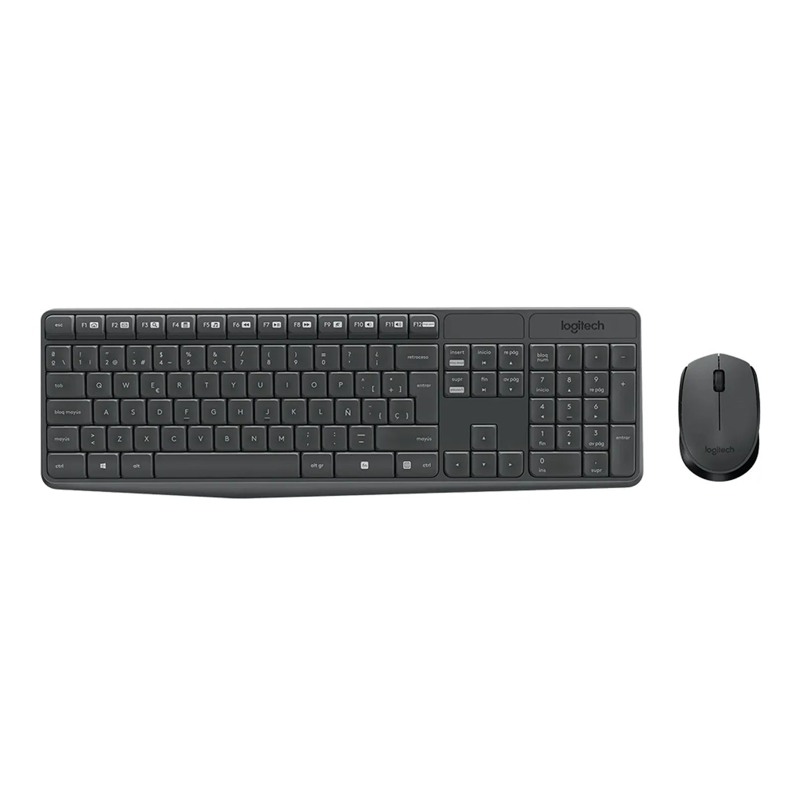 Kit inalámbrico teclado + mouse MK235 Logitech