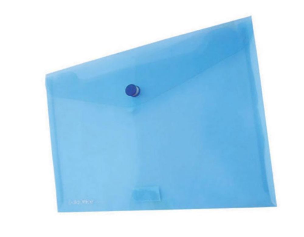 Sobre con broche oficio azul Data Office