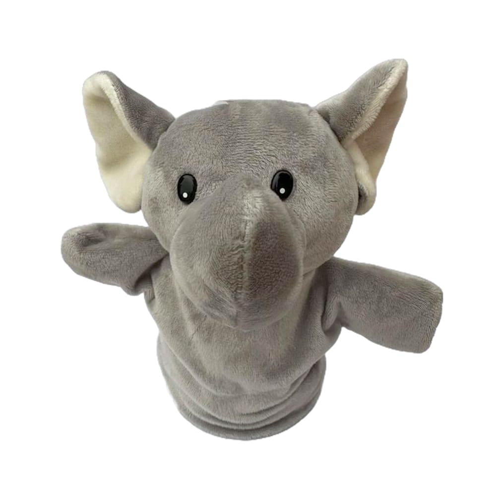 Títere de peluche elefante