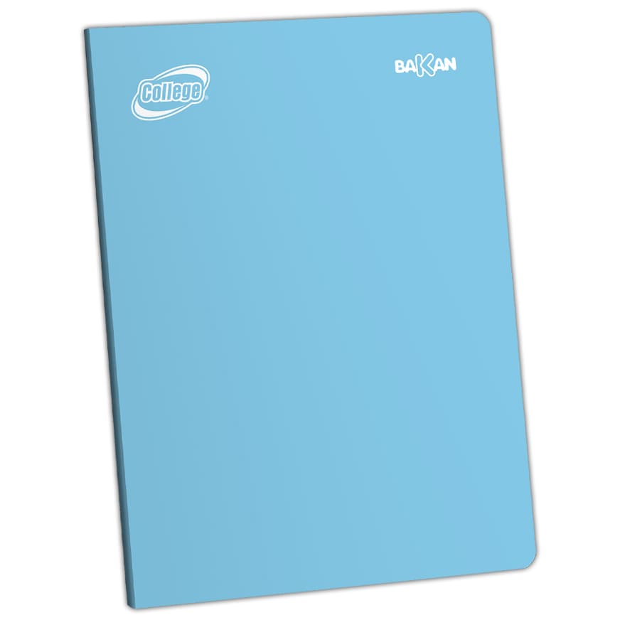 Cuaderno rayado A4 x 80 hojas celeste Bakan