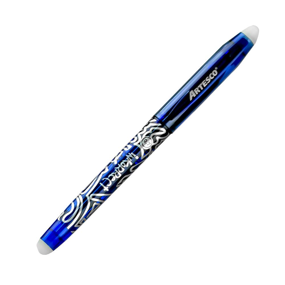 Lapicero borrable azul Inkorrect 0.7mm Artesco