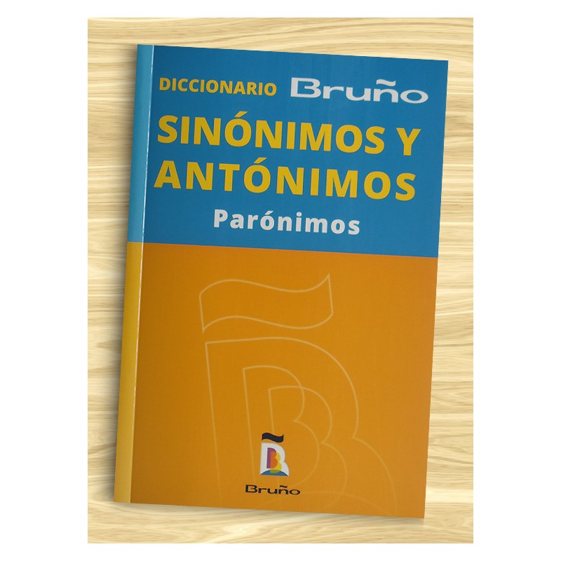 Diccionario sinónimos y antónimos Bruño