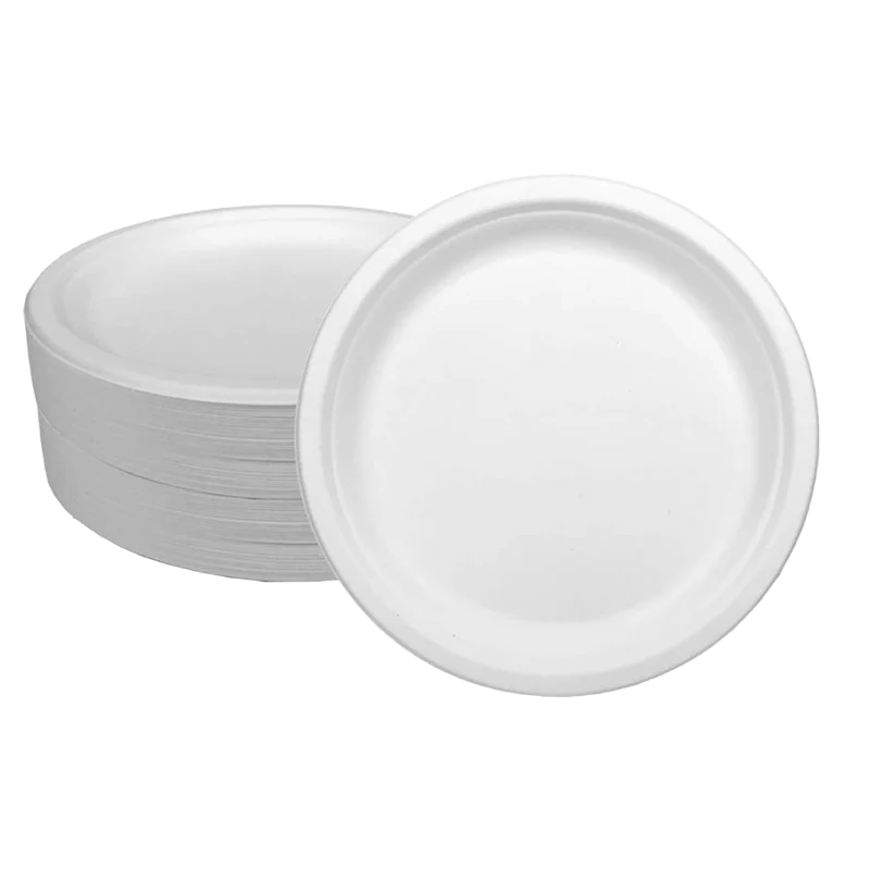 Plato biodegradable 22cm x 25 und Dasil