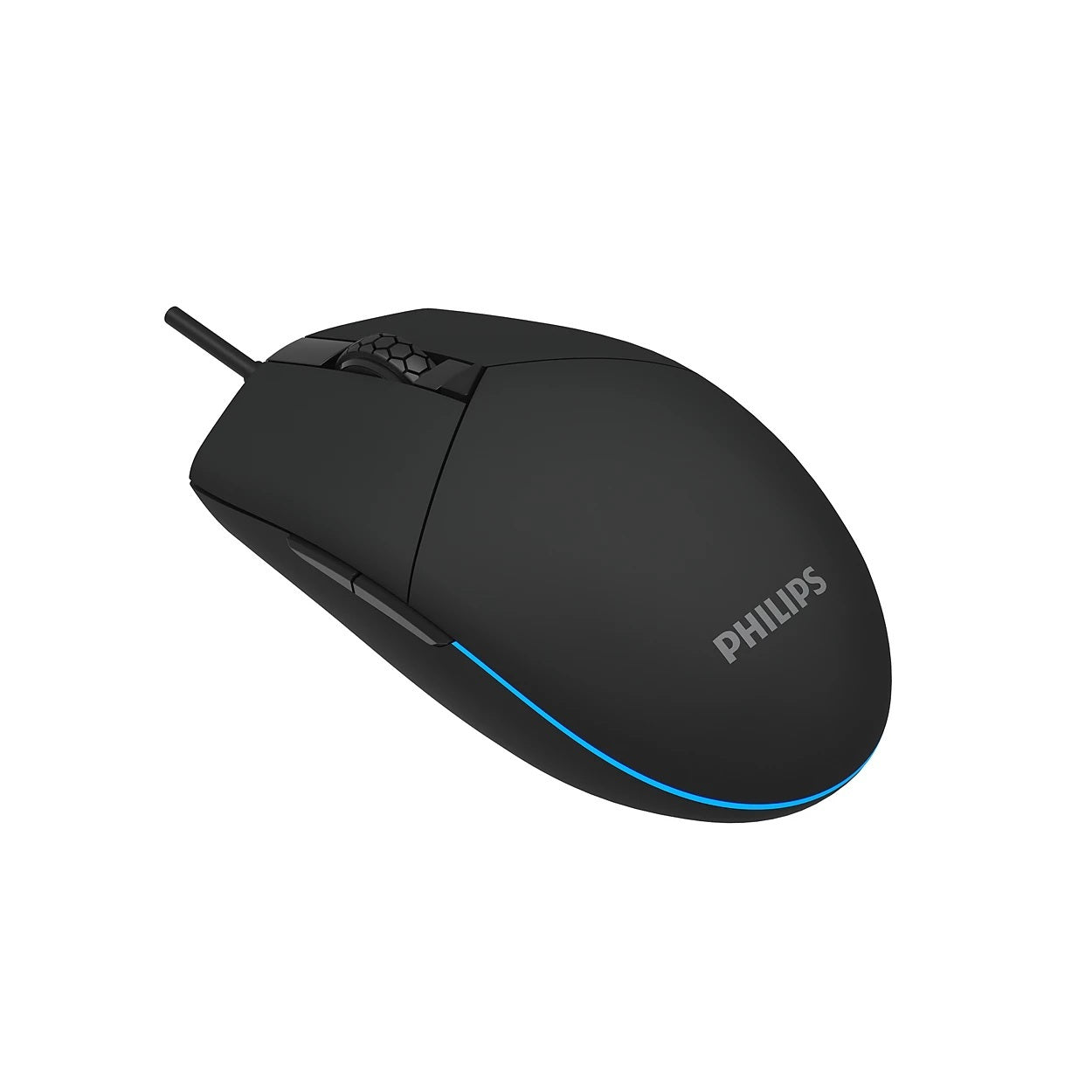 Mouse con cable USB gamer Philips