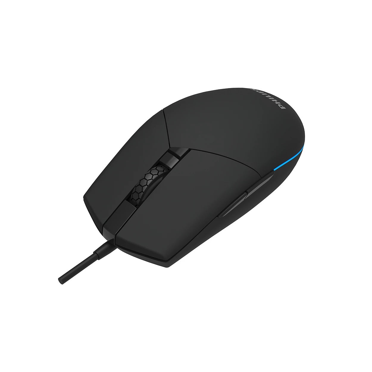 Mouse con cable USB gamer Philips
