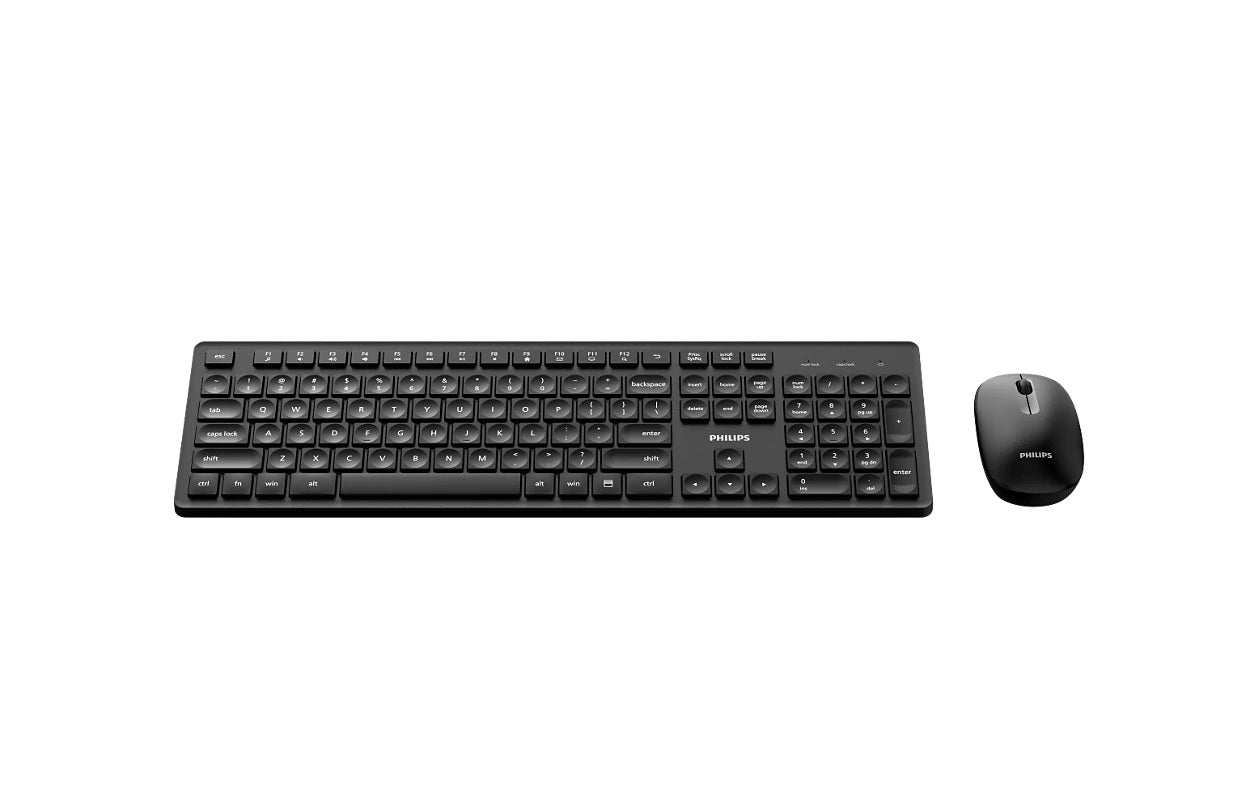 Kit inalámbrico teclado + mouse Philips