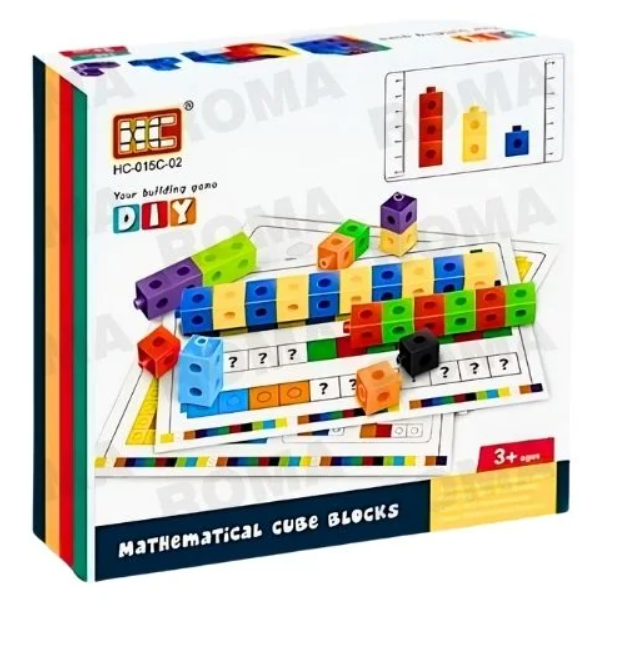 Cubos conectores multiencaje x 118 Piezas