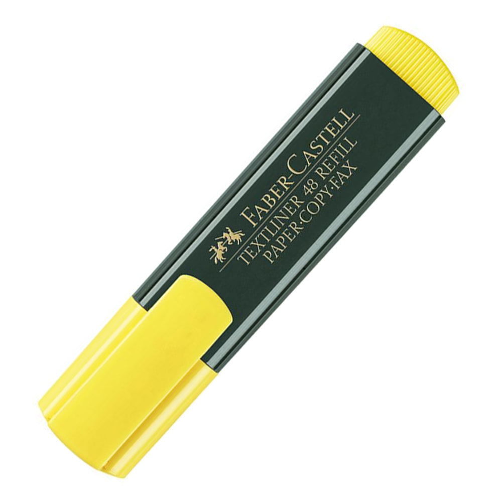 Resaltador amarillo textliner 48 faber castell