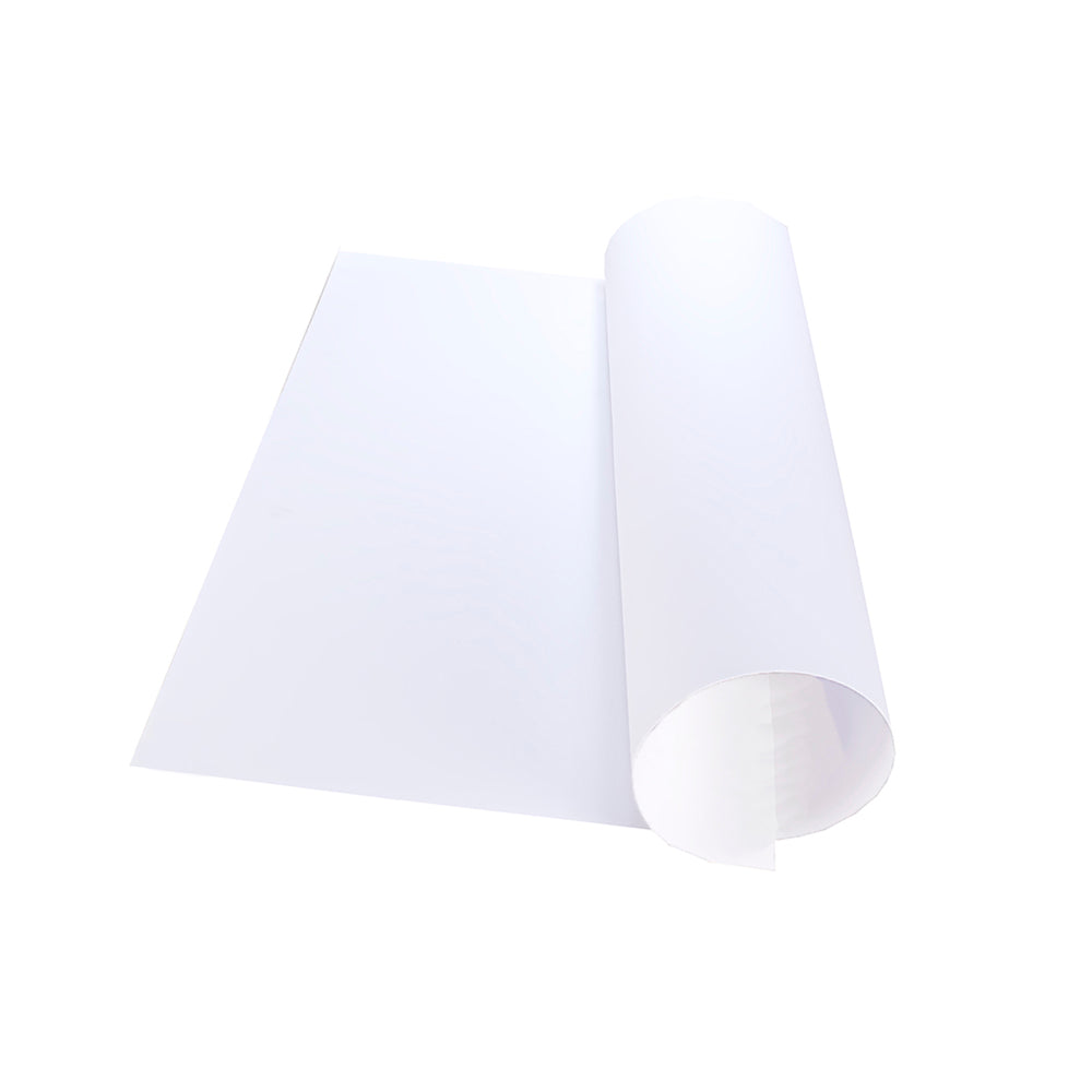 Cartulina escolar blanco 50cm x 65cm x 3 unidades