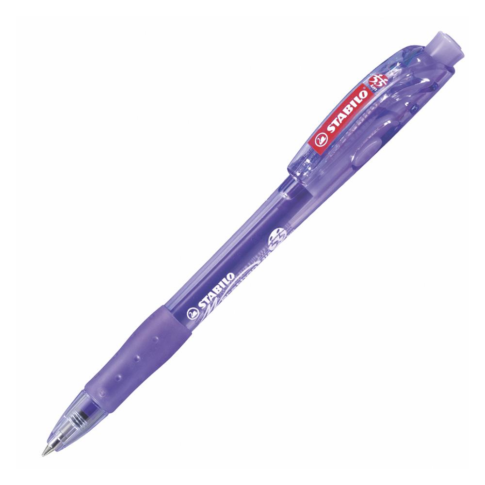 Lapicero violeta marathon f retráctil 0.38 mm stabilo