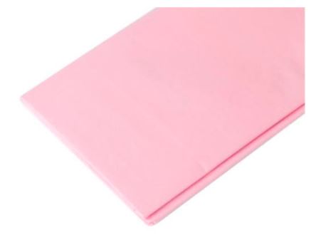 Papel seda color rosado x 3 unidades