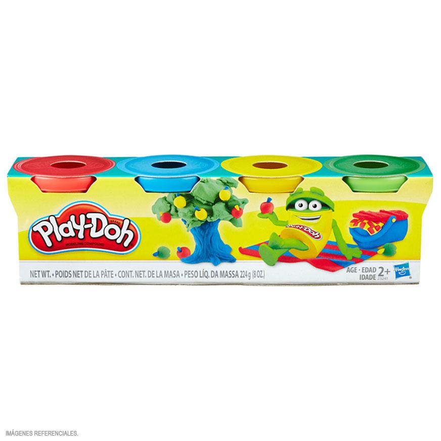 Masas y plastilinas Play Doh Mini x 4 Pack