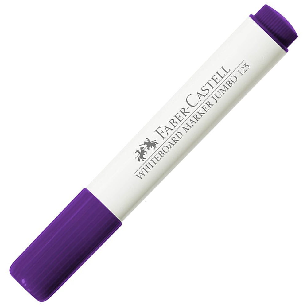 Plumón punta gruesa jumbo 123 morado Faber Castell