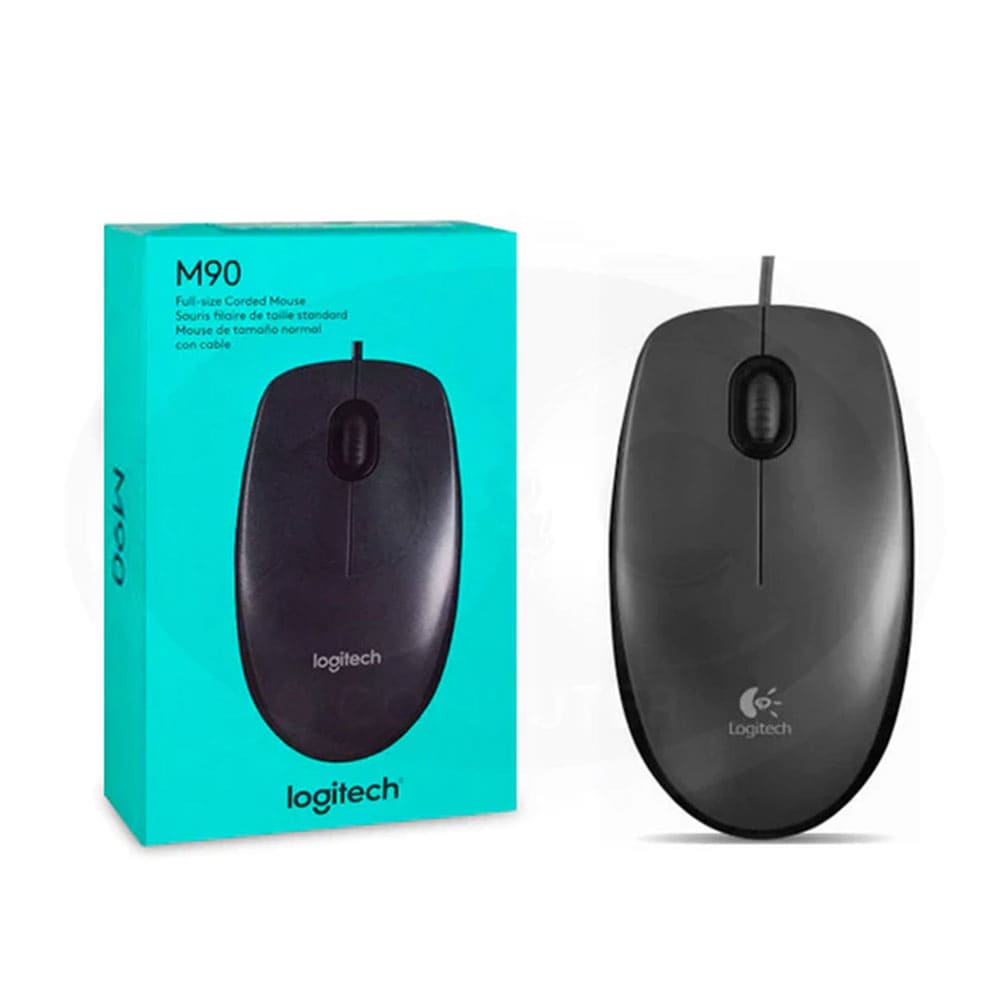 Mouse óptico logitech M90 black