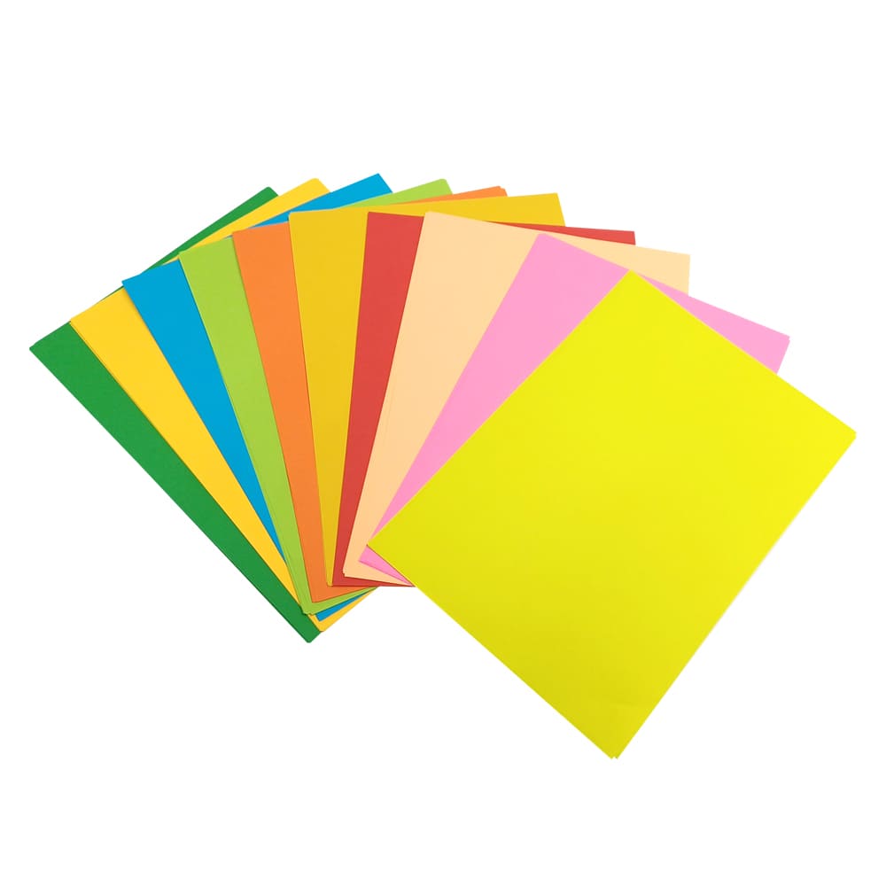 Papel arcoiris A4 70gr 100 hojas Atlas