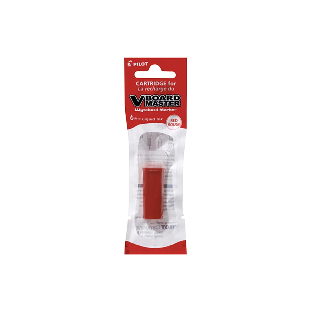 Cartucho de tinta WBS-VB M para plumon rojo Pilot